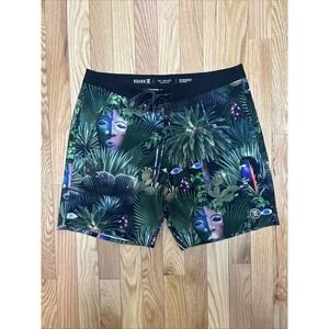 ROARK MEN'S CHILLER JARDIN OASIS 17"Board-shorts -‎ Size 30